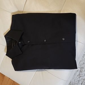 John Varvatos long sleeve black shirt regular fit 16/32-33